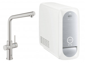 31454DC0 Смеситель для кухни Grohe GROHE Blue суперсталь