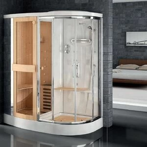 STOR-1D Душевая кабина STOCKOLM R180