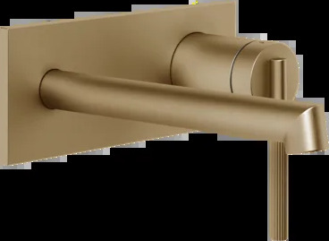 Смеситель для умывальника 63588 726 Gessi Ingranaggio ТЕПЛАЯ БРОНЗА BR. PVD