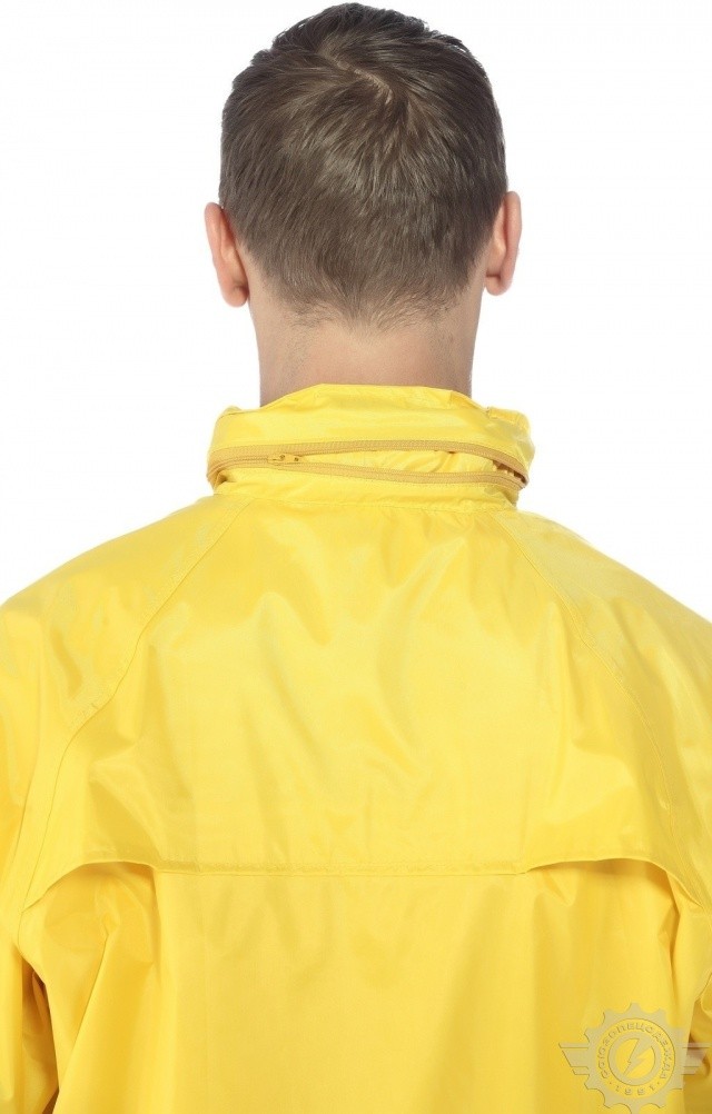 4957162 Плащ "Альбатрос ЛАЙТ" влагозащитный желтый  Непромокаемая спецодежда  размер XXL  - Вид №10