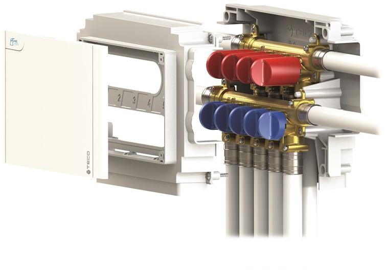 TECO Многоканальный запорный коллектор K4 sun-id-1462561 - Вид №2