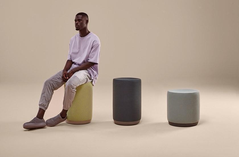 Sancal Круглый пуф из ткани Dividuals sun-id-1381316 - Вид №7