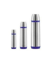 Термос из нержавеющей стали синий 0,5 л Captain EMSA ДИЗАЙНЕРСКИЕ 00-3951798 Хром  - Вид №7