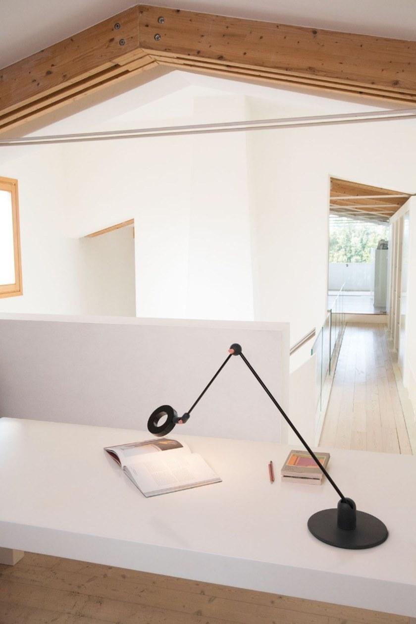 Martinelli Luce Настольная светодиодная лампа из алюминия с гибким кронштейном L'amica 736/l/ - Вид №11