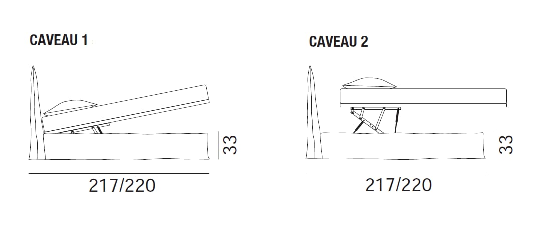 Съемная двуспальная кровать Gervasoni Ghost ARCH-00059018 - Вид №13