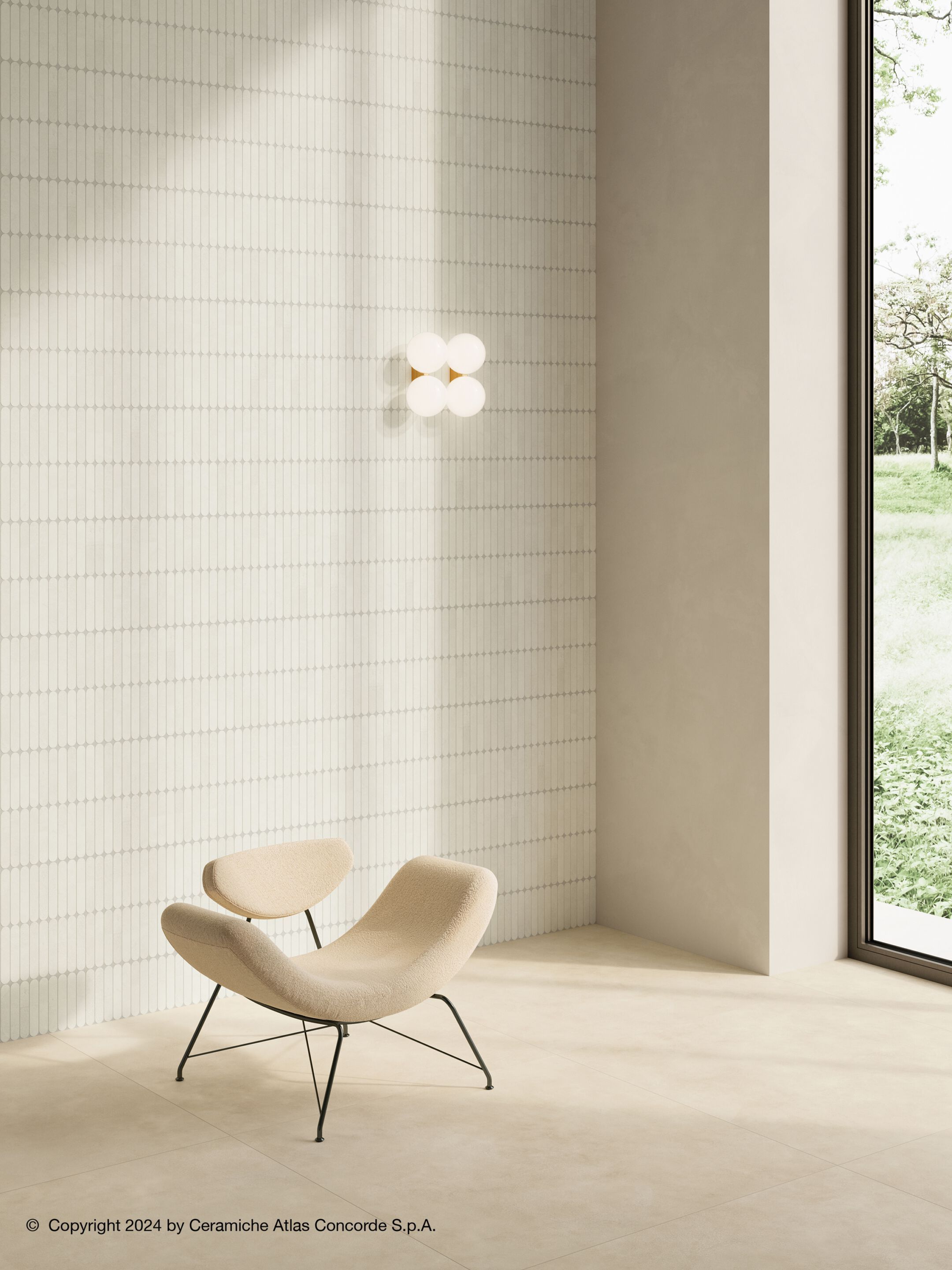 Пол / керамогранит с эффектом цемента Atlas Concorde Boost Expression ARCH-00072605 - Вид №35