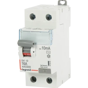 УЗО Legrand TX3 1P N 16 A 10 мА 6 кА AC 411500 12478503 STLM-2154499