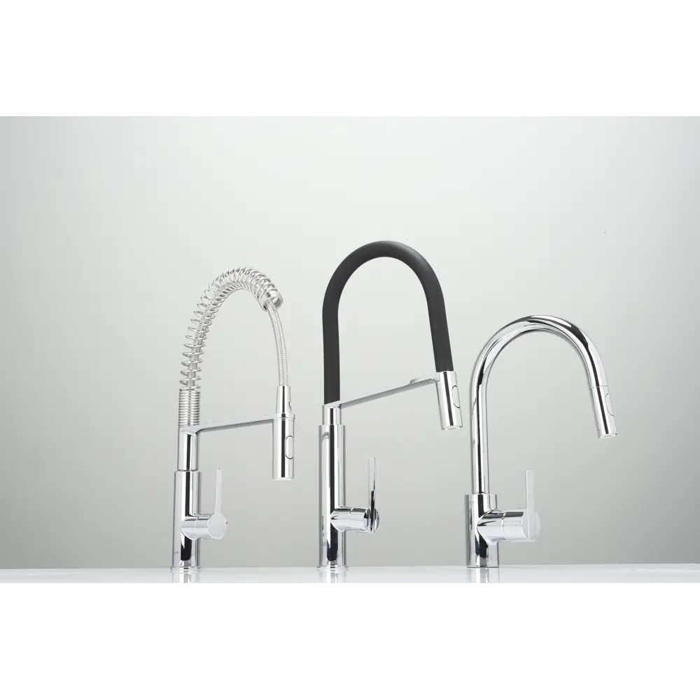Смеситель для кухни GROHE Feel выдвижной, цвет хром 82247224 STLM-2209415 Feel Clova - Вид №3