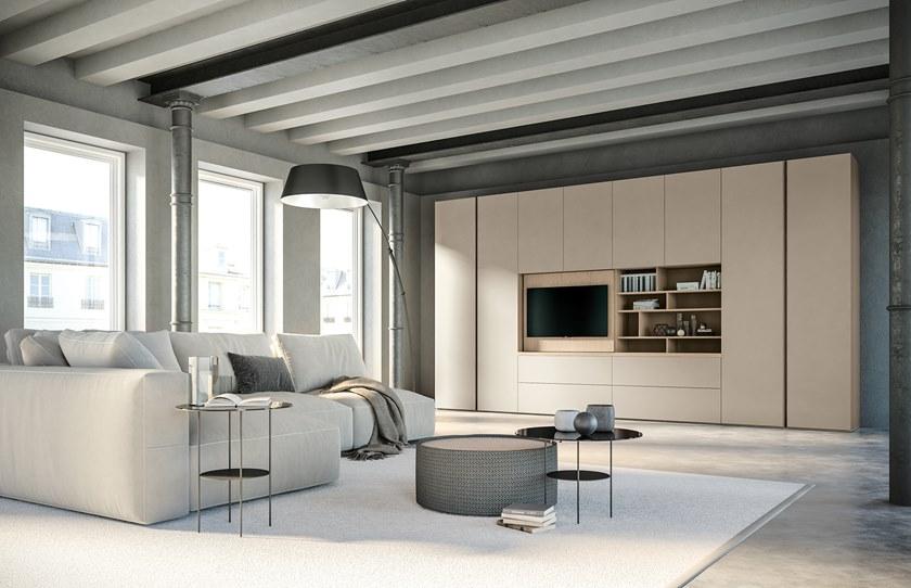 TUMIDEI Круглый журнальный столик из лакированного стекла sun-id-1394217 - Вид №2