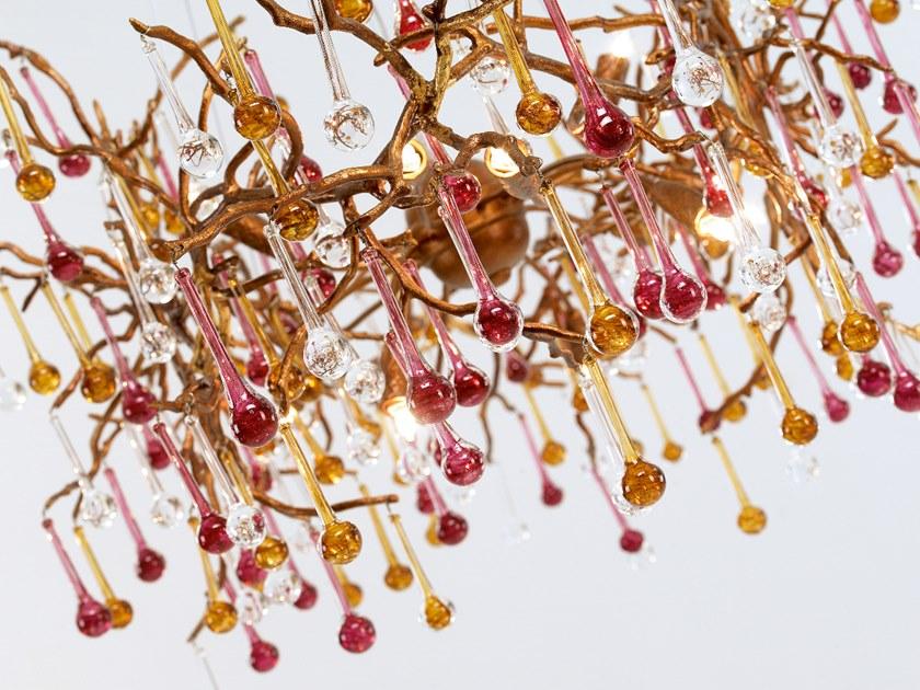 Serip Галогенный подвесной светильник из бронзы Bijout Ct3263/12 - Вид №1