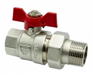 HLV-101227.№.03 Кран шаровой HLV Optima с полусгоном