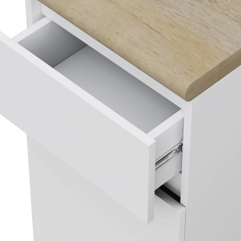 Кухонный шкаф Santreyd Миус - минимализм в белом цвете 89394536 STLM-1548242 - Вид №4