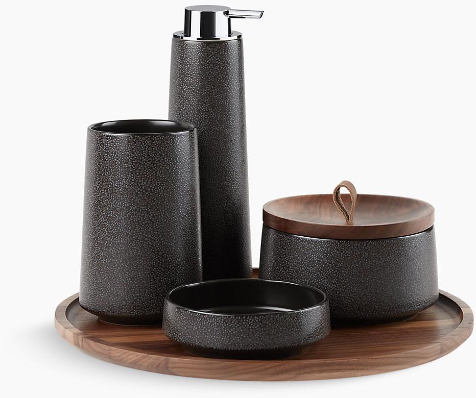 KOHLER Набор из пяти аксессуаров Bente , Ebony Pearl K-29590-TB2-HB1 