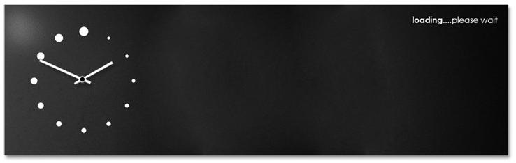 Designobject.it Часы из листового металла / шифер  It 618  - Вид №1