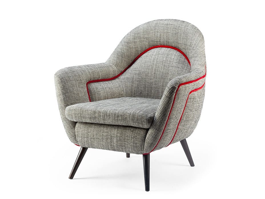 Тканевое кресло с подлокотниками Mambo Unlimited Ideas ARCH-00130513 - Вид №5