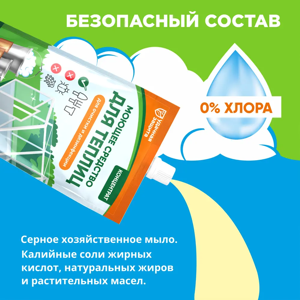 Средство моющее Биомастер для теплиц 350 мл 89400708 STLM-2204160  - Вид №3