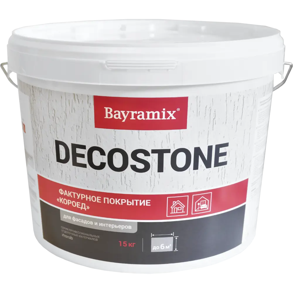 BAYRAMIX Decostone - фактурное покрытие с эффектом короед для фасадов и интерьеров 82879073 STLM-0037416 - Вид №1
