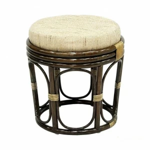 Табурет из ротанга венге Comfort ЭКО ДИЗАЙН ПЛЕТЕНАЯ 009735 Бежевый;коричневый