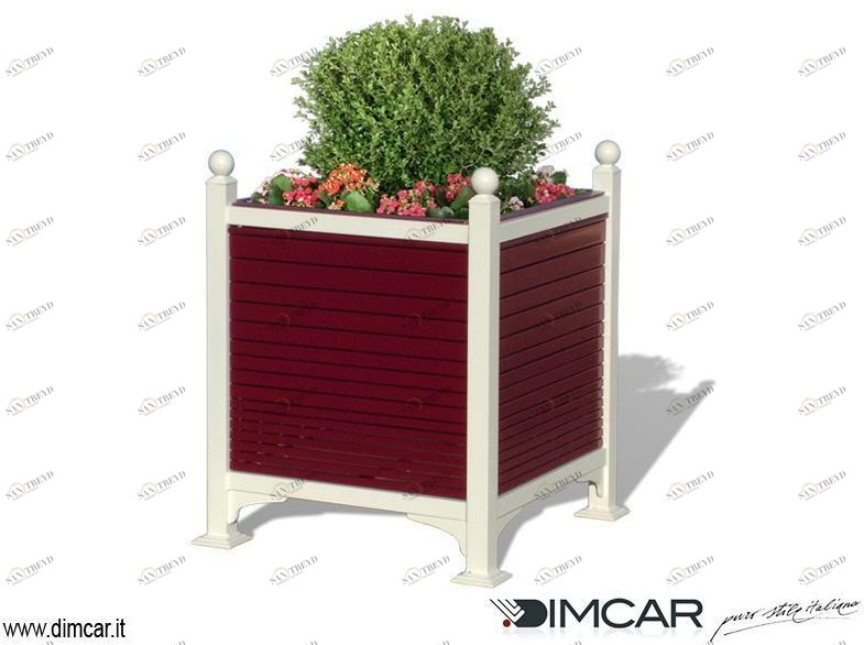 DIMCAR Кашпо металлическое для общественных мест Elite sun-id-1356801