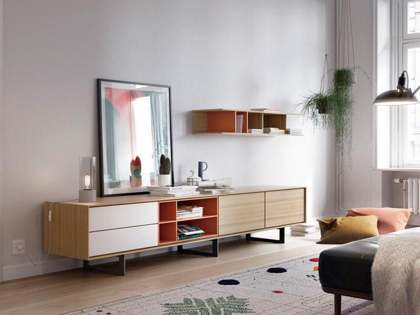 TREKU Буфет из лакированной древесины Aura sun-id-1353450 - Вид №5