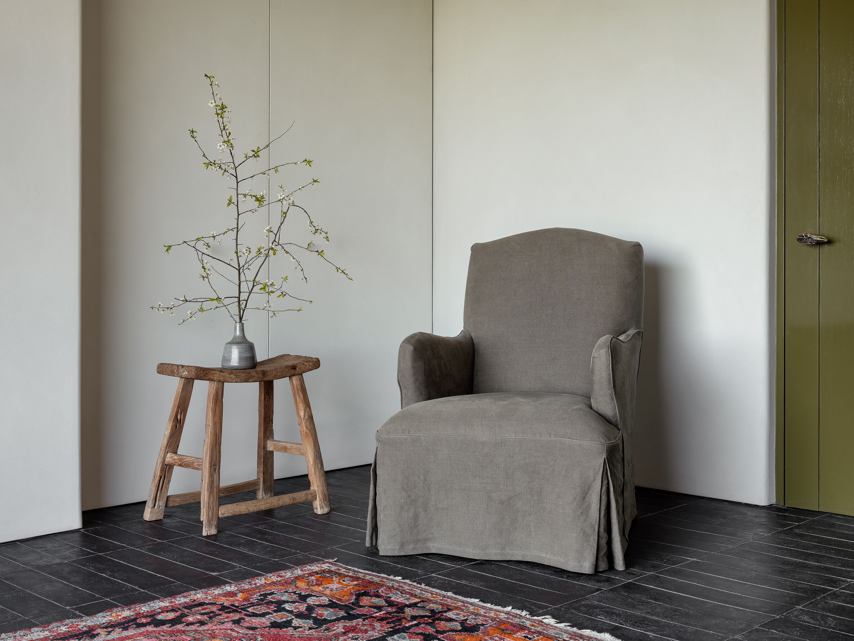 Тканевое кресло с подлокотниками Collett & Victor BENISA ARCH-00024442 - Вид №1