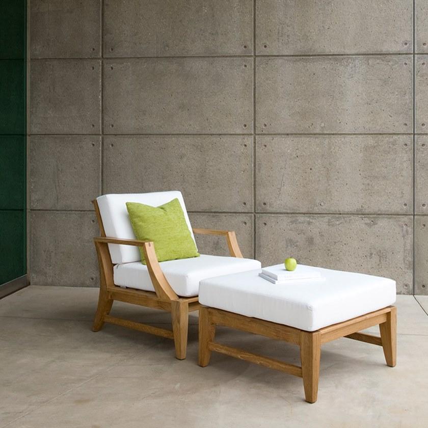 JANUS et Cie Подставка для ног из тика Relais sun-id-1419556 - Вид №6