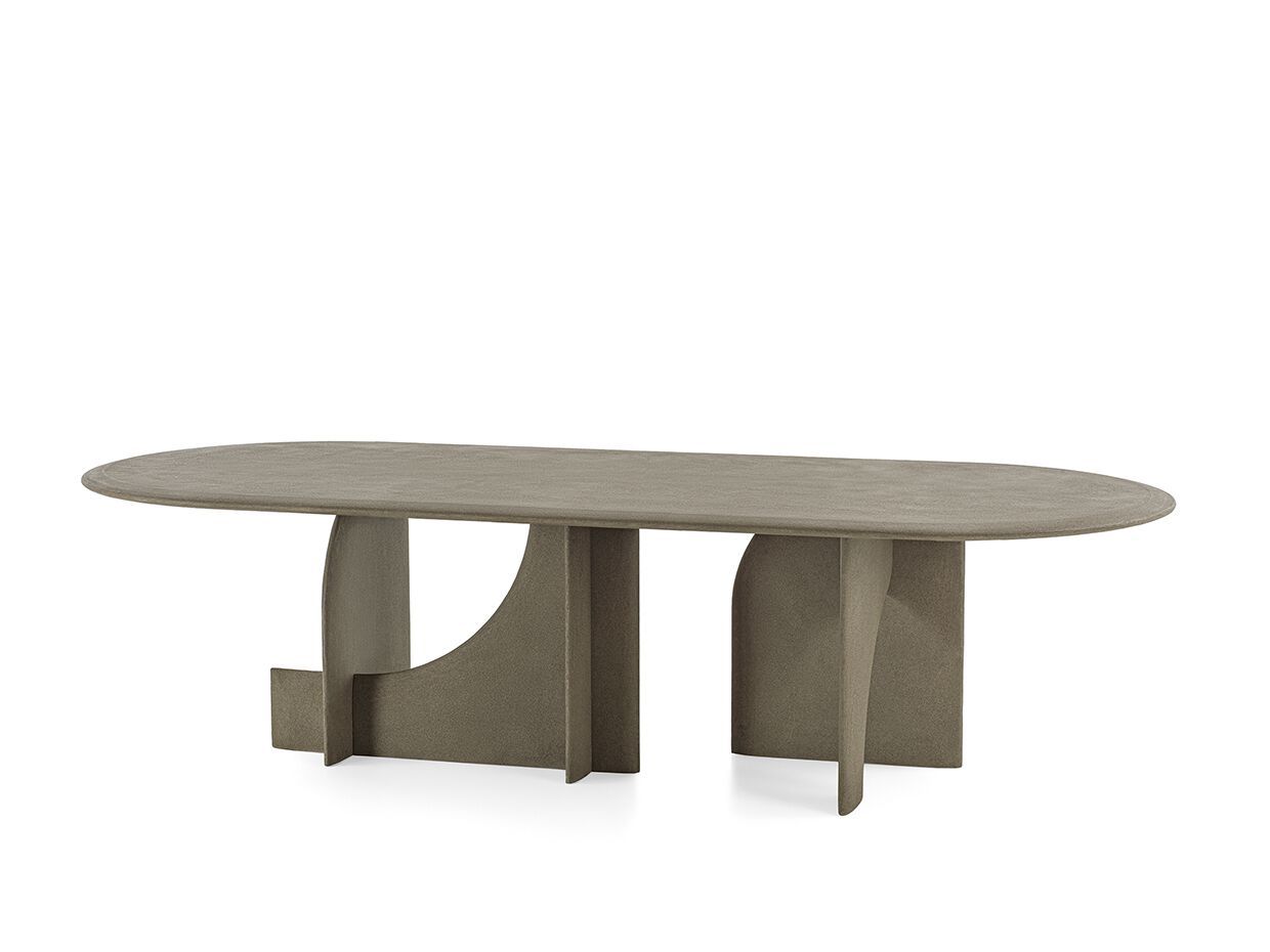 Овальный стол из натурального камня Gallotti&Radice Кремень ARCH-00071274 - Вид №6