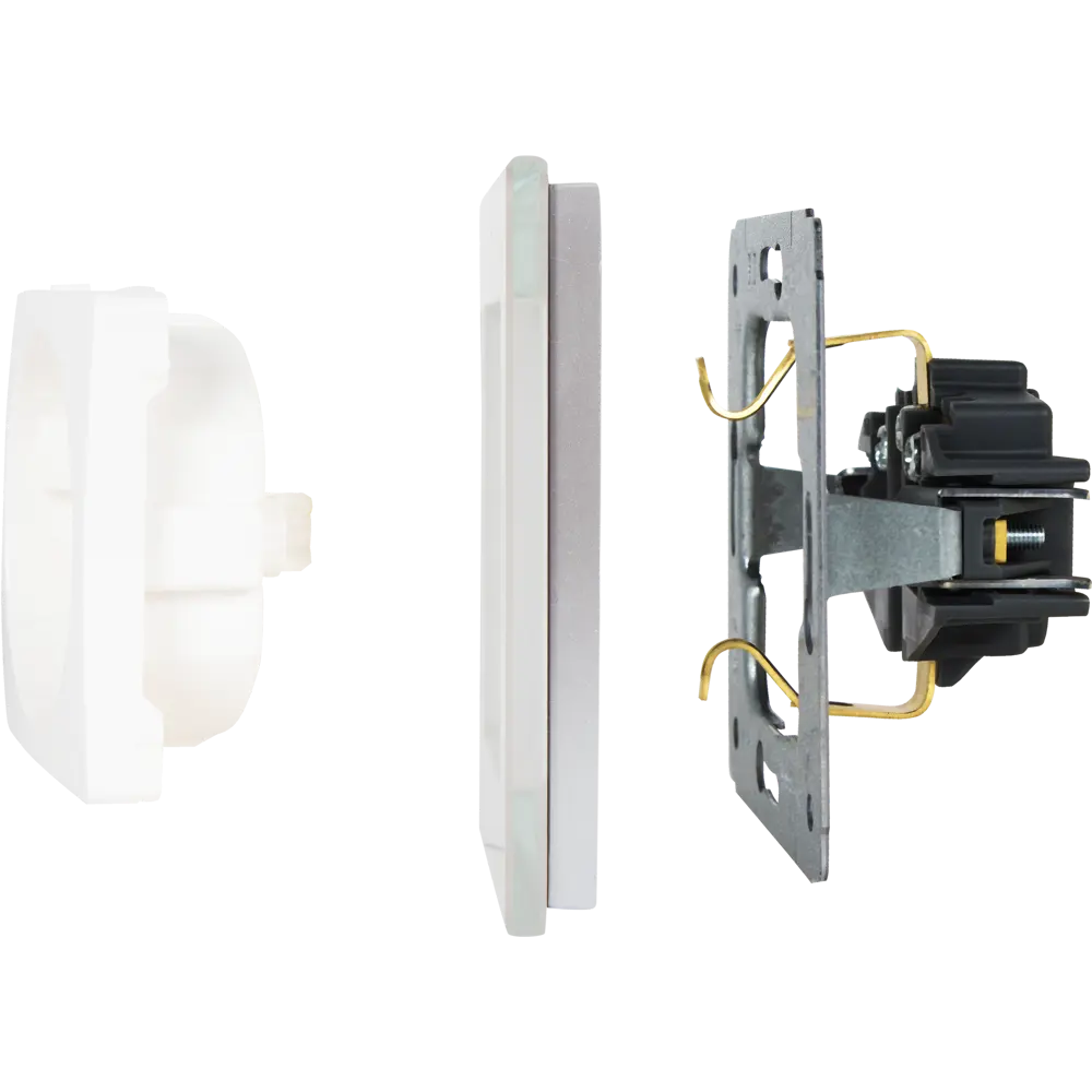 Рамка WERKEL Favorit на 4 поста из закаленного стекла дымчатого оттенка 82125390 STLM-0019719 - Вид №2