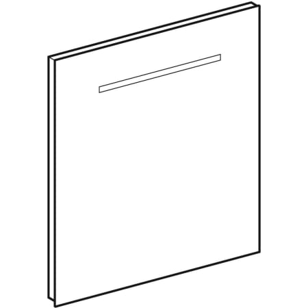 Y862340000 Зеркало с подсветкой Geberit Renova Compact Geberit  - Вид №7