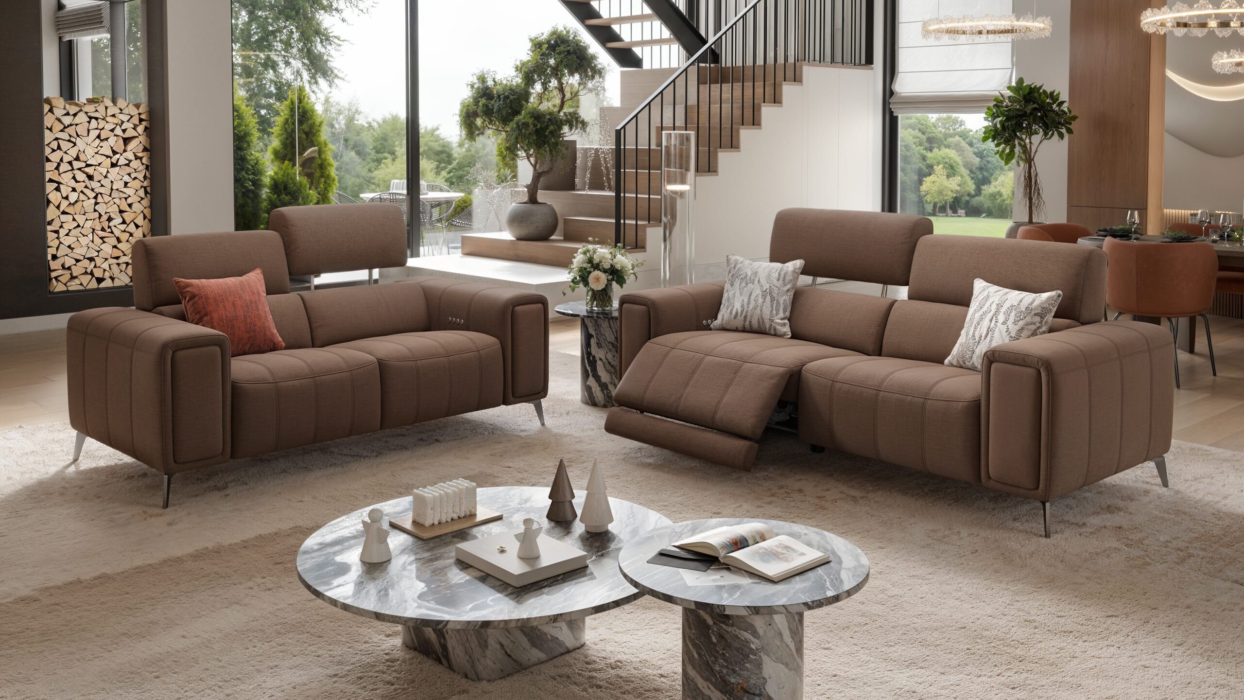 2-местный тканевый диван Sofanella Linera ARCH-00082766 - Вид №3