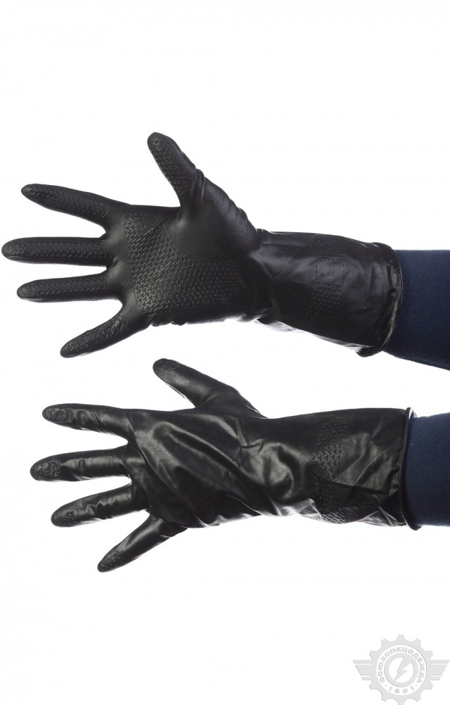 67658 Перчатки резино-технические КЩС 2-й тип  Средства защиты рук  размер 8 Спецодежда 