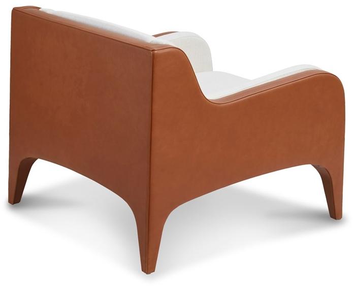 REDA AMALOU DESIGN Кресло из кожи и ткани sun-id-1399517 - Вид №5