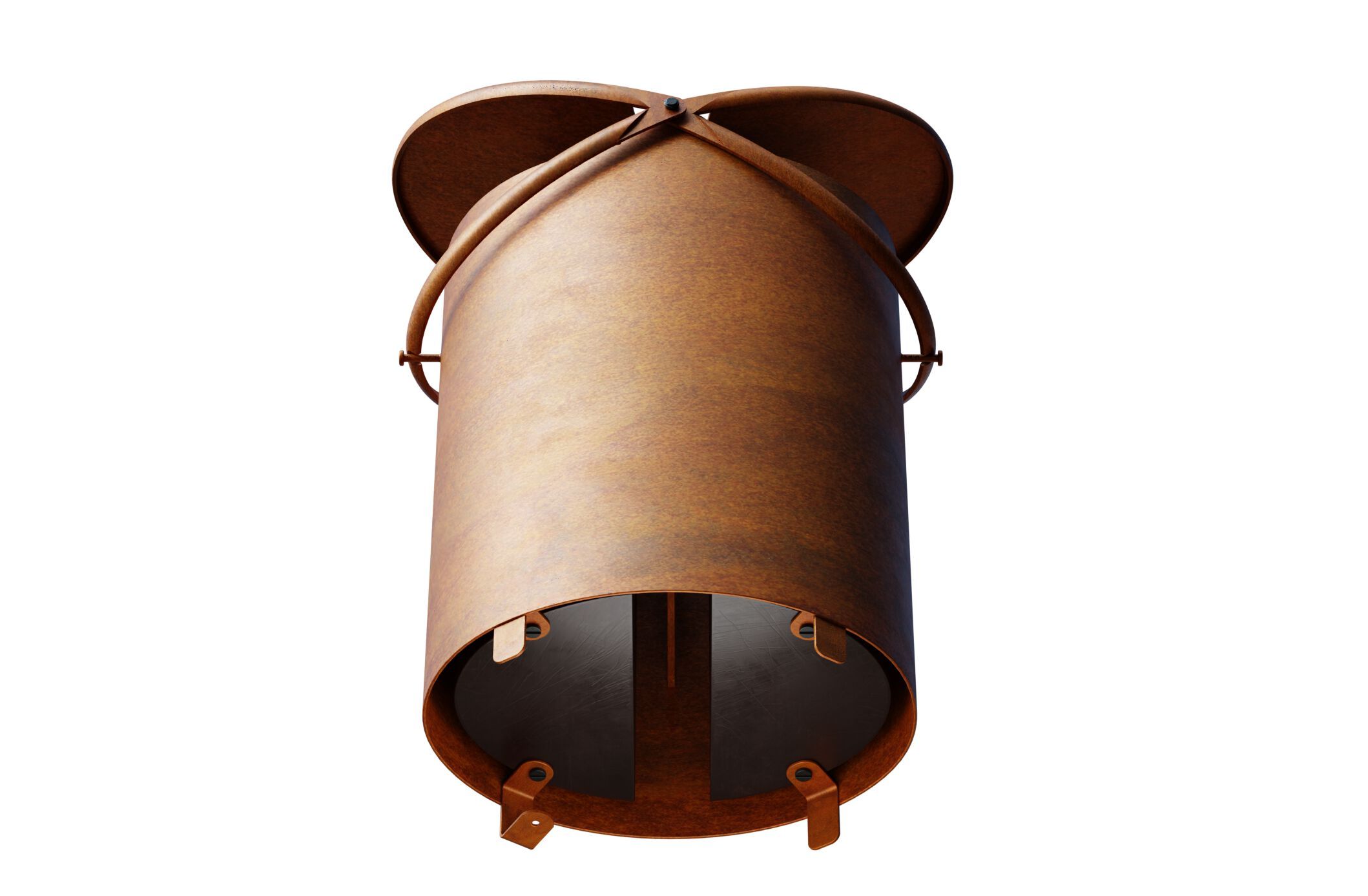 Держатель для мусора из листового металла с наружной крышкой CITYSì DANTI ARCH-00135712 - Вид №7