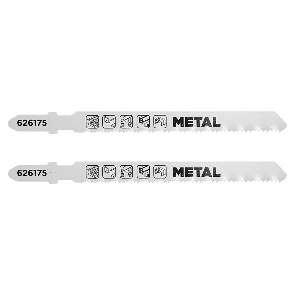 Пилка для электролобзика по металлу KWB 626175, 2 шт STLM-2129242