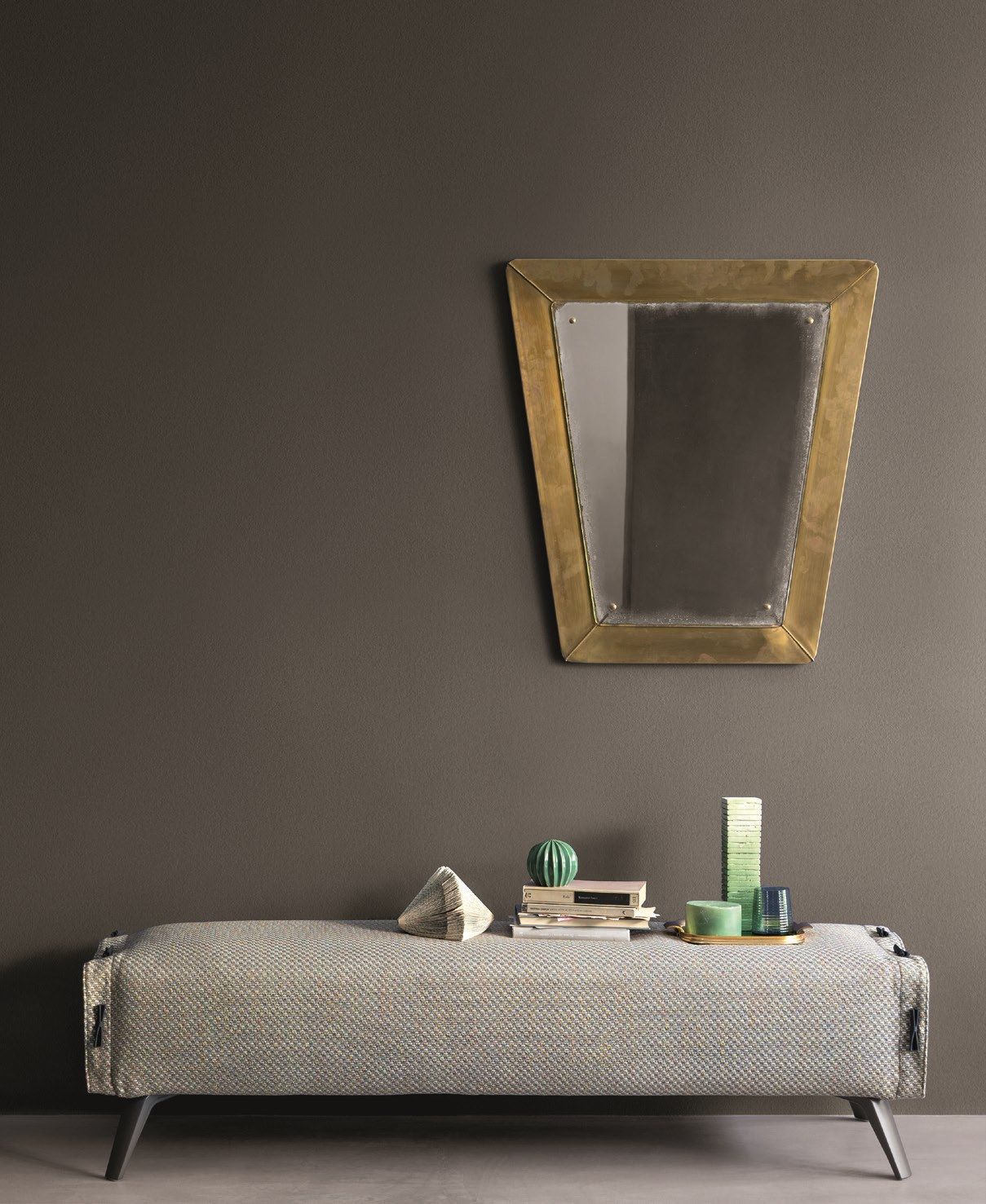 Мягкая скамейка из ткани BONALDO манжеты ARCH-00030237 - Вид №3