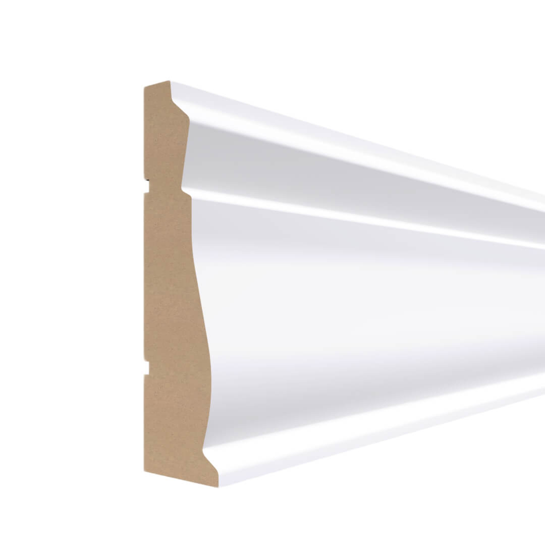 Наличник МДФ Stella Белый 70G 2200*70*16мм (упак. 5шт) Standart STSR-940