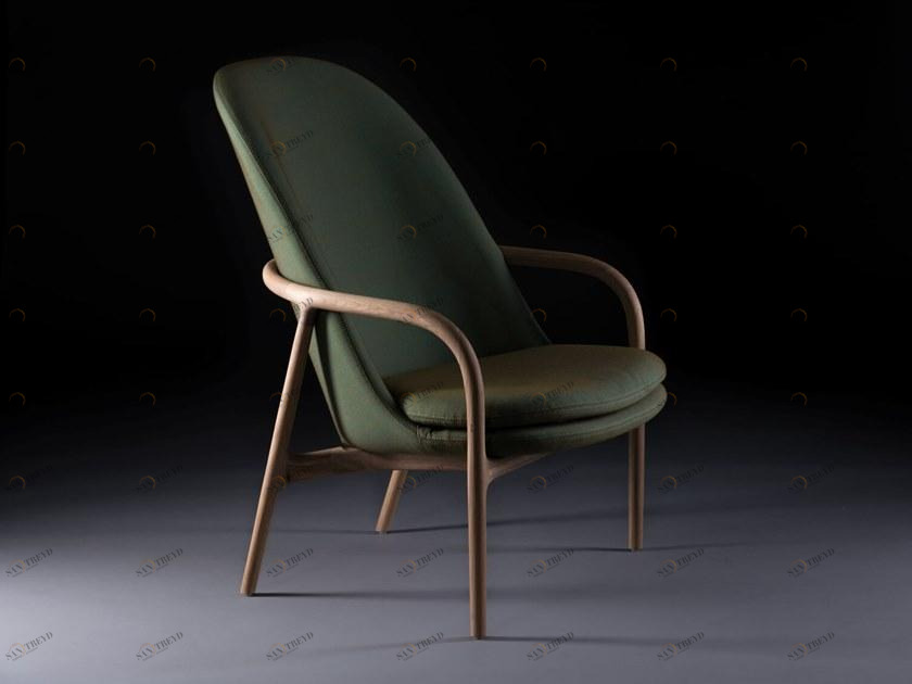 Artisan Кресло из ткани с высокой спинкой Neva sun-id-1407541