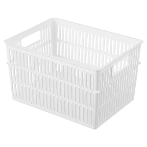 Контейнер Econova Симплифай 13.6x10.8x18.4 см 2 л полипропилен без крышки цвет белый