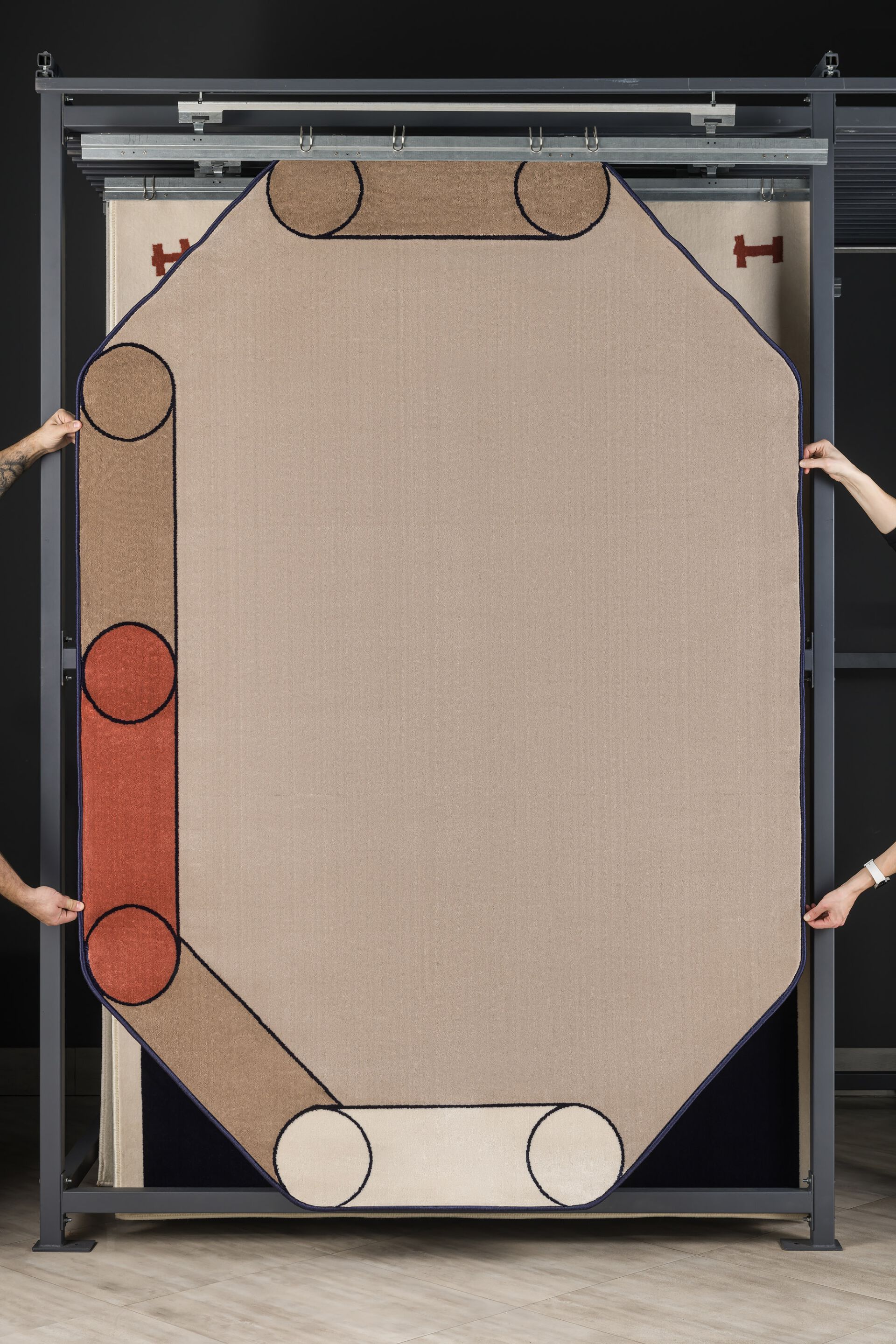 Полипропиленовый ковер Shishka Project BICYCLE CHAIN ARCH-00088493 - Вид №1