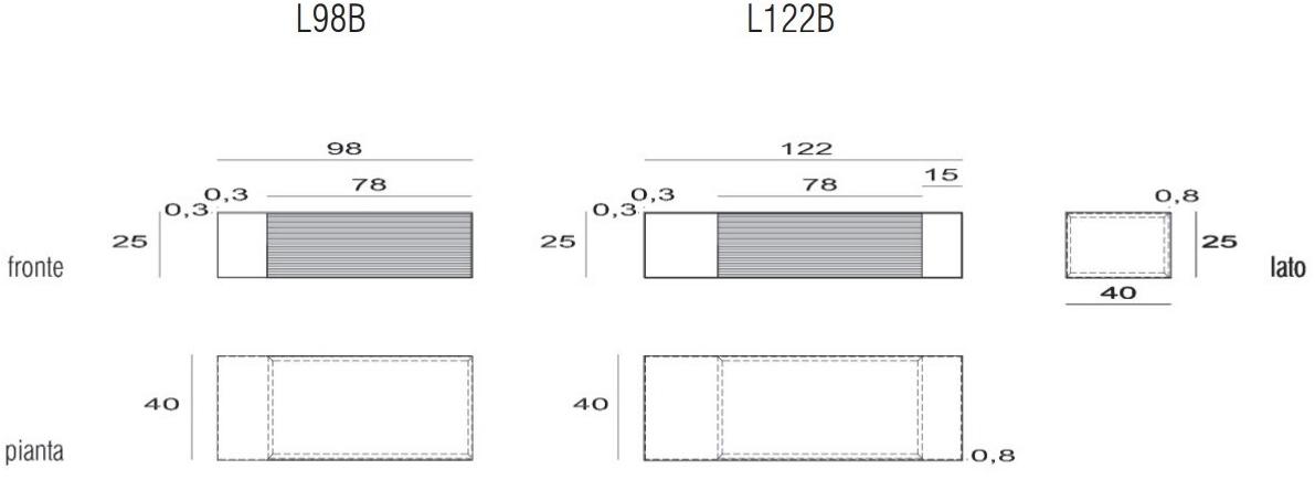 XAM Открытая стенка из лакированного металла Horizontal sun-id-1422614 - Вид №7