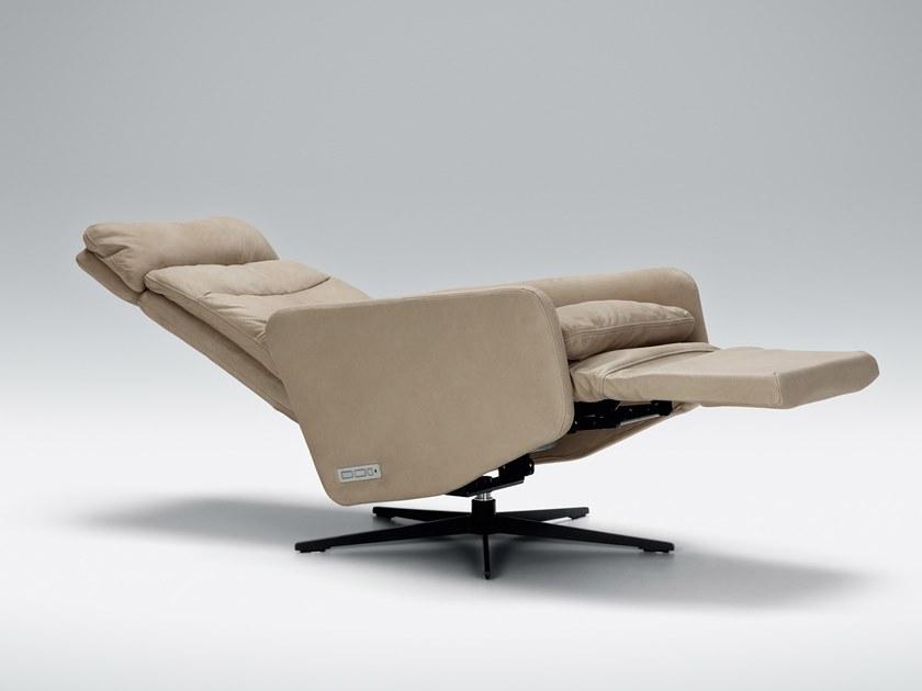 Sits Откидывающееся кожаное кресло с 5 спицами и подлокотниками sun-id-1455052 - Вид №7