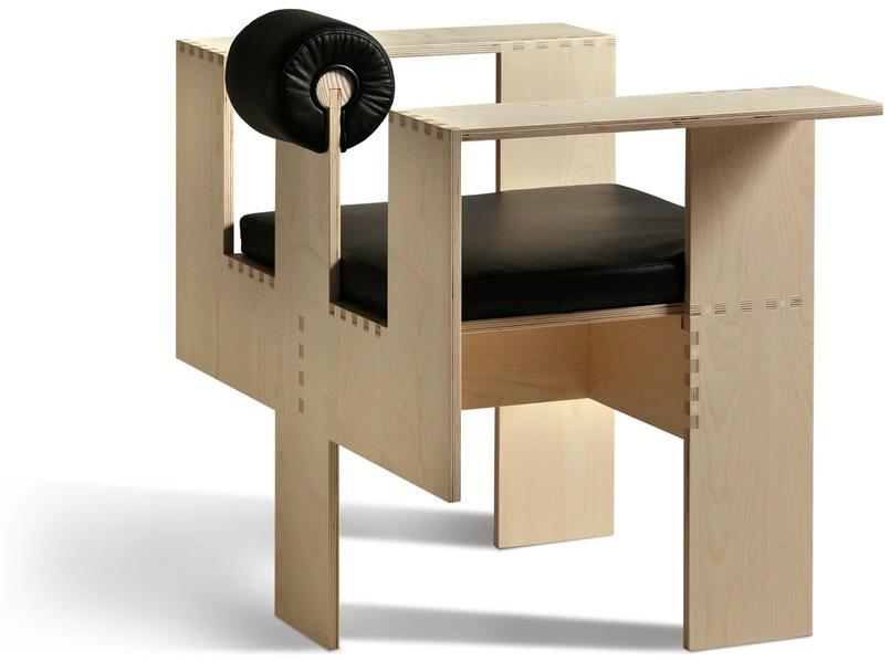 Morelato Кресло из клена с подлокотниками Contemporaneo Art. 3899/a - Вид №1