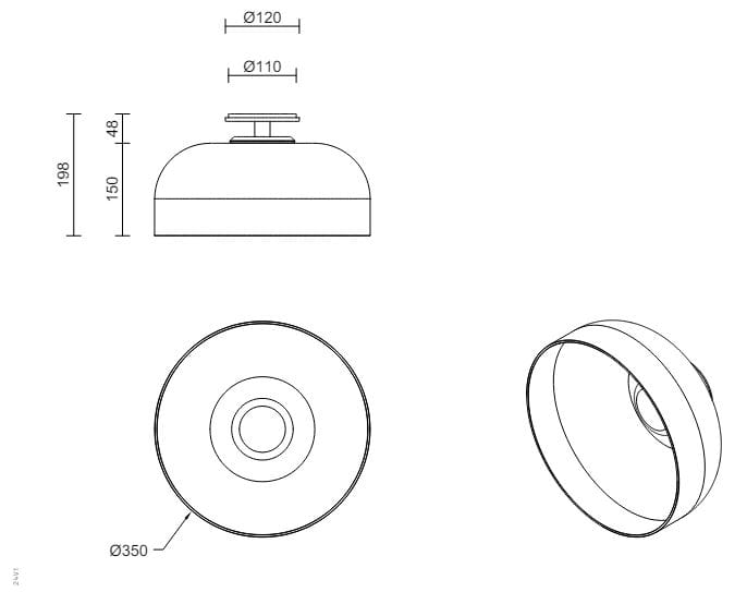 Стеклянная наружная настенная лампа Articolo Studios ARCH-00120394 - Вид №2