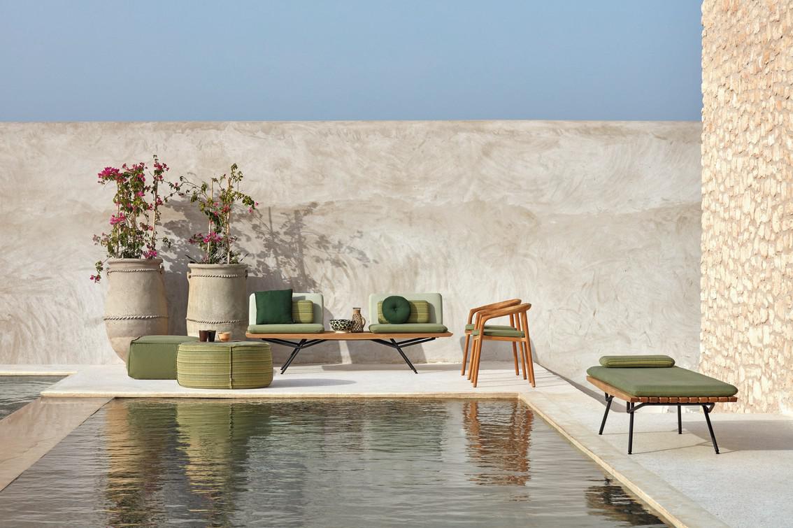 MNST437 Диван модульный 2-х мест. лава iroko 130 Manutti San - Вид №5