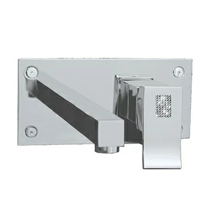 Однорычажный смеситель для раковины настенный с клапаном клик-клак 56.304C MAIER SURF DIAMOND