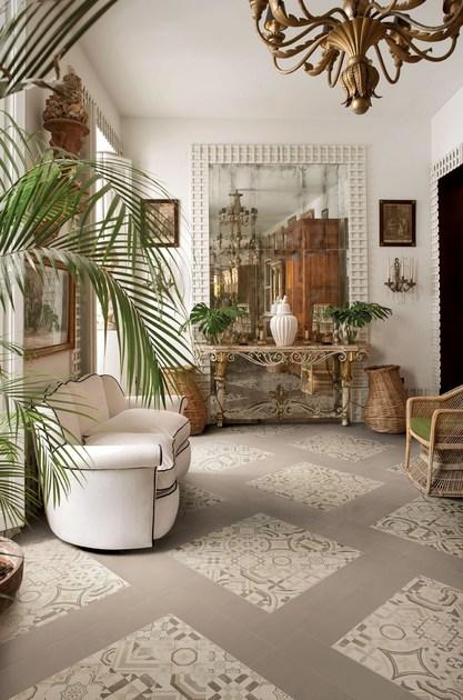 CERAMICHE KEOPE Настенная / напольная плитка из керамогранита Cementine sun-id-1426232 - Вид №7