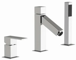 Remer Rubinetterie Комплект для ванны однорычажный led Q-color Qr 07