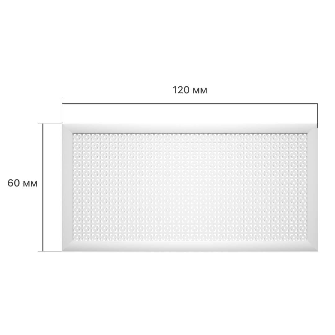 Экран для радиатора 150х60 см Дамаско белый STELLA Standart STSR-1142 - Вид №2