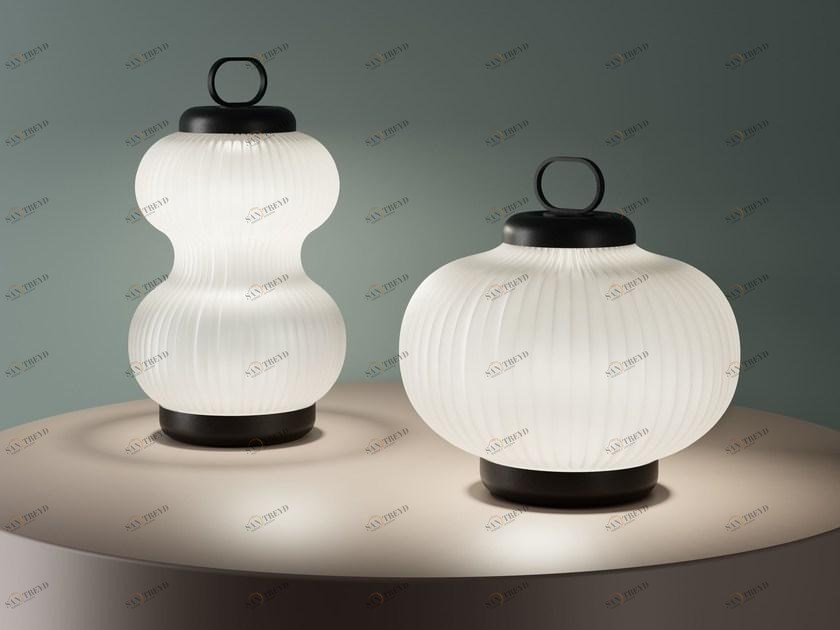 FontanaArte Настольная лампа из дутого стекла Kanji sun-id-1391041