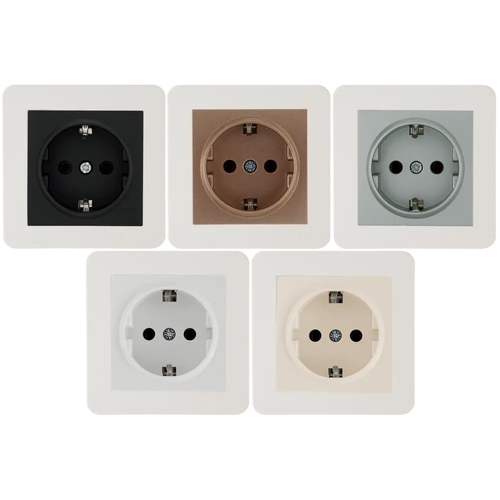 Рамка SYSTEME ELECTRIC W59 Deco для 4 розеток, цвет слоновая кость 82593340 STLM-0030833 - Вид №1